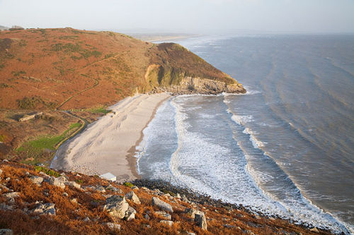 Morfa Bychan Beach
