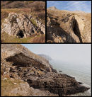 Pennard Cliff Caves