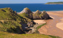 Three Cliffs