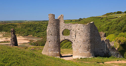 Pennard Castle