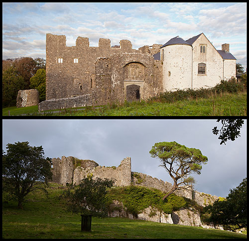 Oxwich Castle - Penrice Castle