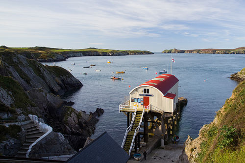 Porthstinian bay