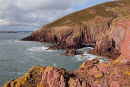 Red Sandstone Sea Cliffs