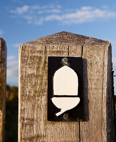 National Trails Acorn Symbol