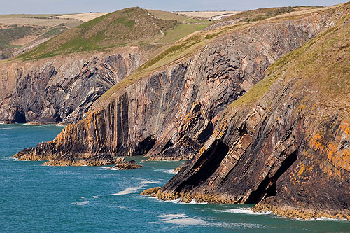 Cliffs- Ceibwr Bay