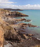 Low tide.