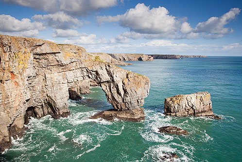 The Green Bridge of Wales