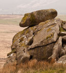 Carn Arthur - Perched Boulder