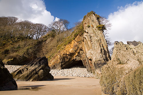 Lady Cave Anticline,