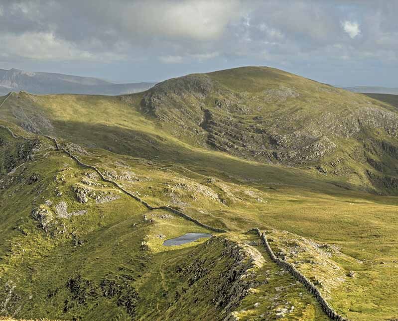 Crib-y-rhiw / Caerdeon Syncline on Diffwys