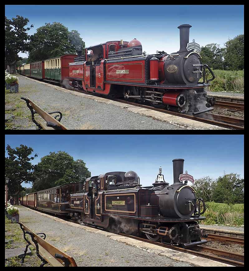 Double Fairlie Locomotives : David Lloyd George - James Spooner