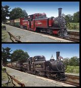 Double Fairlie Locomotives : David Lloyd George - James Spooner