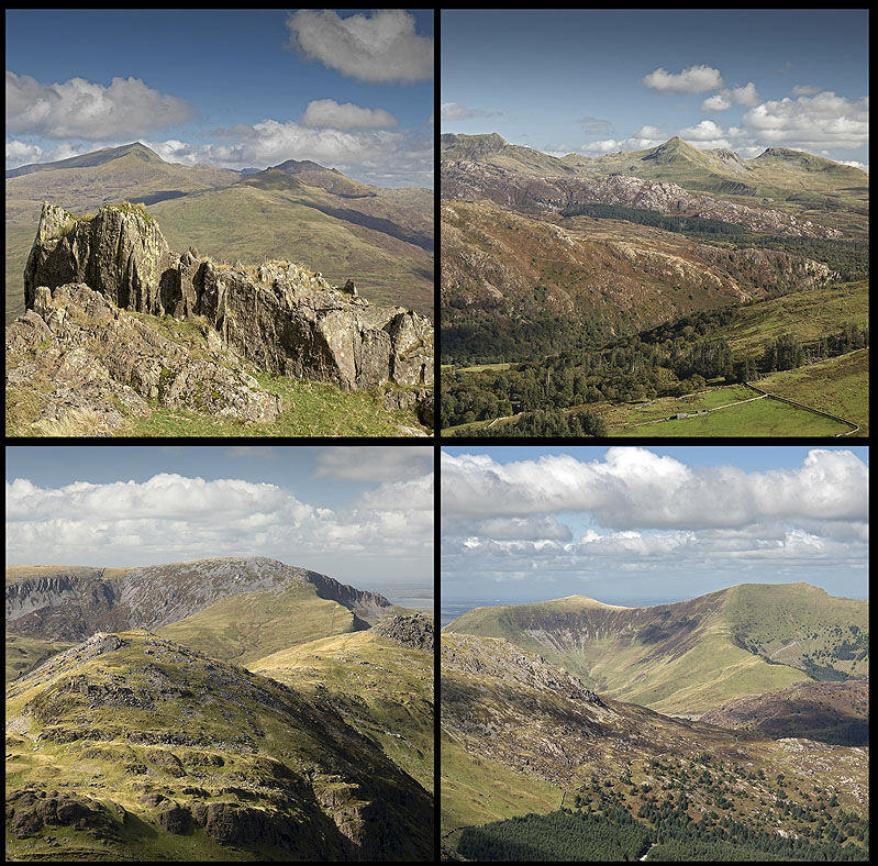 Views from Moel Hebog