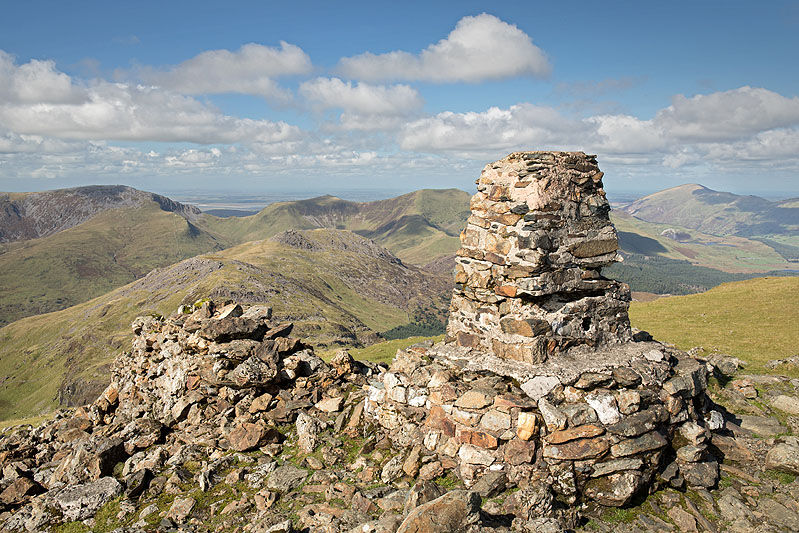 Moel Hebog Trig Pillar