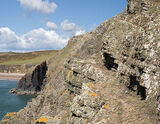 Trwyn yr Wylfa Cliffs
