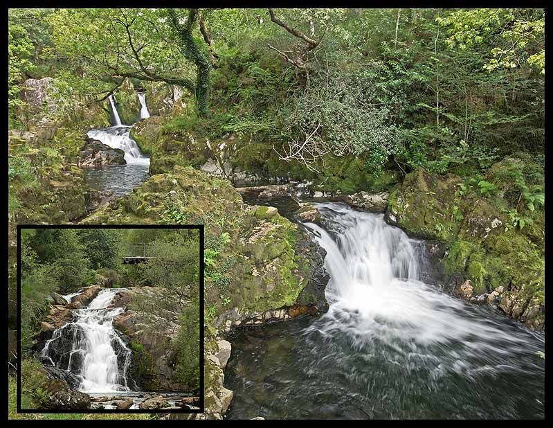 Afon Goedol Waterfalls