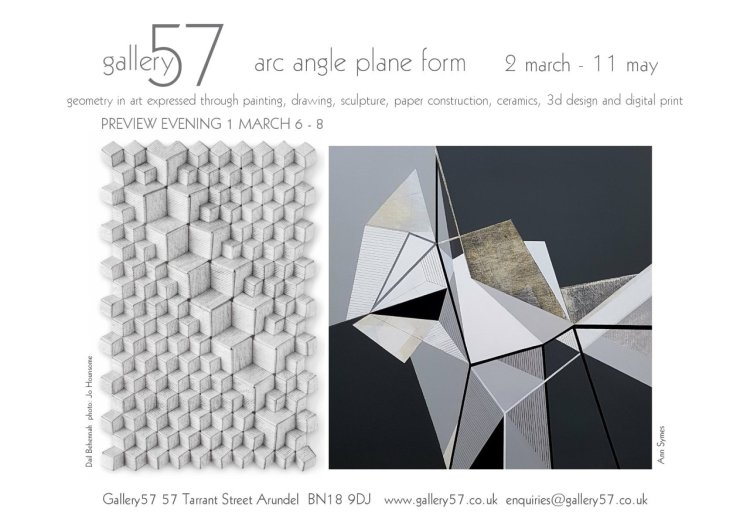 Arc angle plane form front