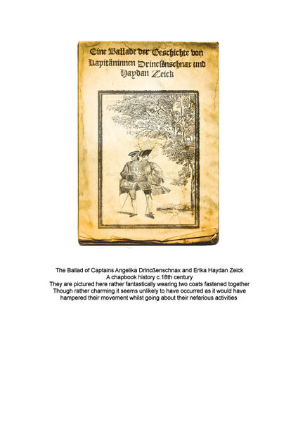 Captains Angelika Drincßenschnax and Erika Haydan Zeick