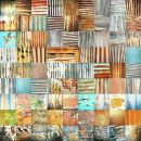 Corrugated Iron Collage 2