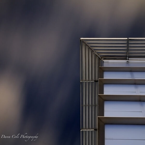 Blue Building and Slow Sky
