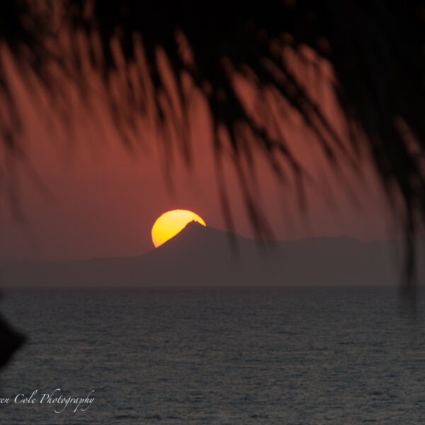 Sunset - Mountains Sea - Crete - DSC 8054