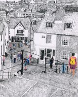 Whitby bottom of the 199 Steps
