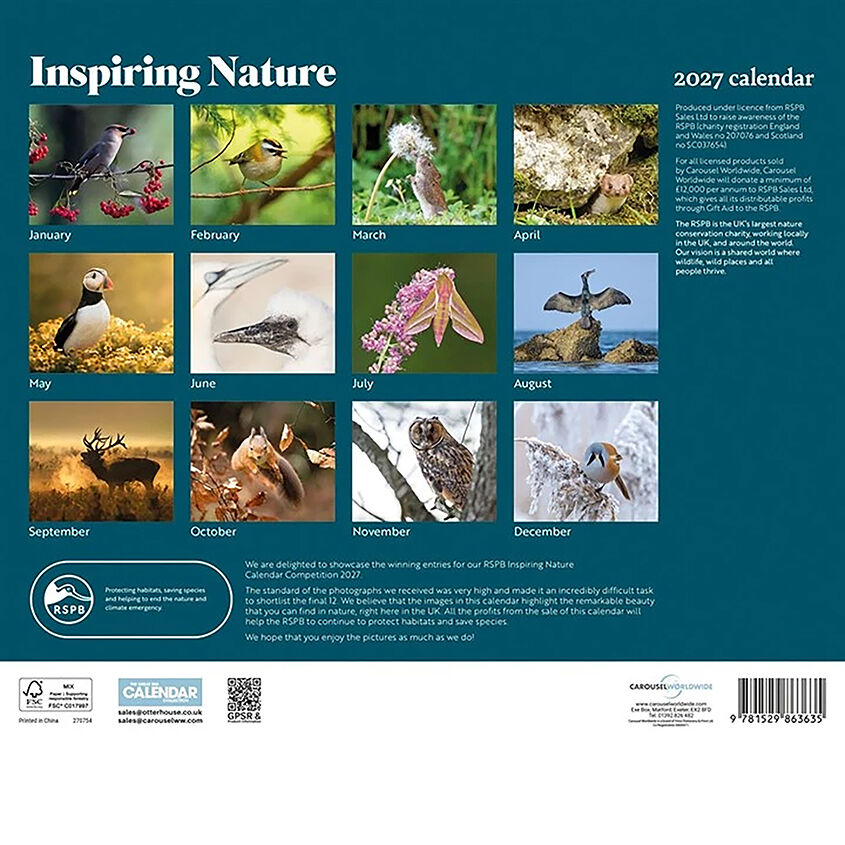RSPB Inspiring Nature 2027 July