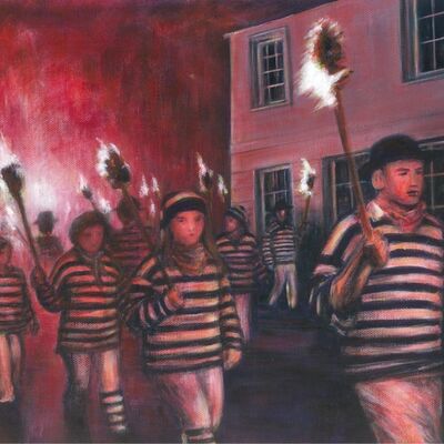 Bonfire night, Lewes