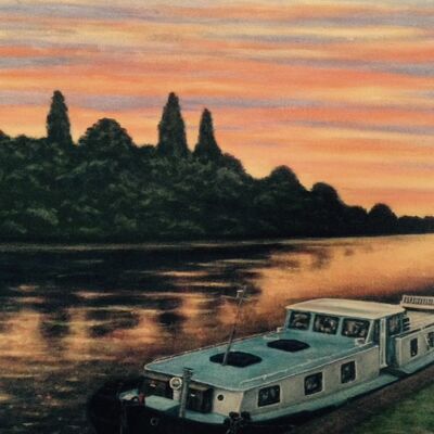 Sunset, River Thames