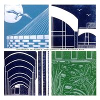 University of Sussex linocut prints Daria Arta