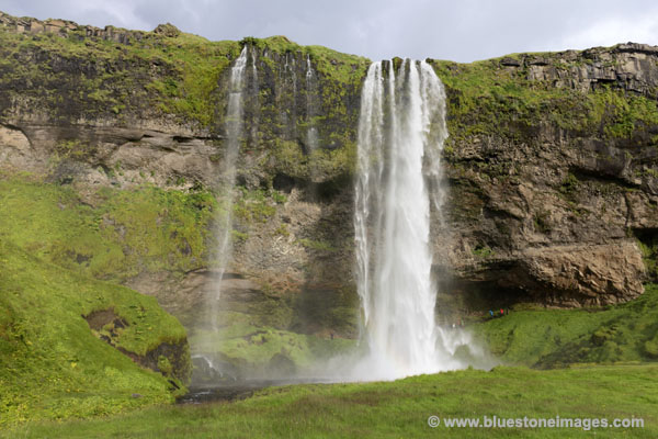01M-0757 Seljalandsfoss Waterfall Near Hvolsvollur Iceland