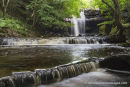 01M-1448 Summerhill Force Bowlees Upper Teesdale County Durham UK.