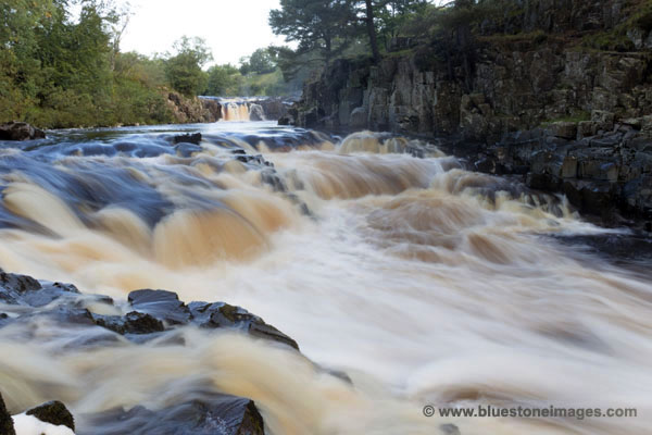 01M-2910 The River Tees at Low Force in Upper Teesdale County Durham UK