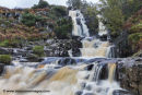 01M-5122 Bleabeck Force In Autumn Upper Teesdale County Durham UK
