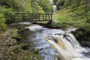 01M-5320 Ashgill Force and Bridge on the South Tyne Trail Cumbria UK