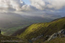 01M-6143 The View South From Scales Fell Ridge Blencathra Lake District Cumbria UK