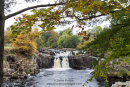 02M-9088 Low Force on the River Tees in Autumn Upper Teesdale County Durham UK