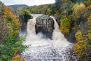 03M-5563 High Force in Autumn, Upper Teesdale County Durham UK
