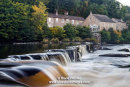 03M-7925 Autumn Demesnes Mill on the River Tees, Barnard Castle, Teesdale, County Durham