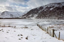 04D-3580 High Hartsop Dodd and Dovedale Across Brothers Water in Winter Lake District Cumbria UK