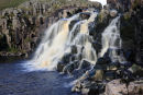 11-6281 The River Tees Flowing over the Lower Fall of Cauldron Snout Upper Teesdale County Durham
