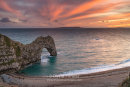 Sunset, Durdle Door, Dorset, UK