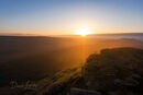 Sunset over the North Pennines, Goldsborough, Baldersdale, Teesdale, County Durham, UK