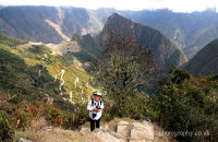 Rosemary at Machu Picchu