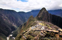 Machu Picchu terraces