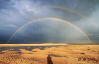Rainbows over Stiffkey Marsh (2)