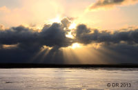 Dramatic skies over Stiffkey Marsh (1)
