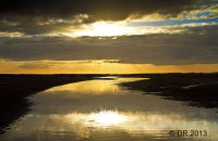 Dramatic skies over Stiffkey Marsh (3)