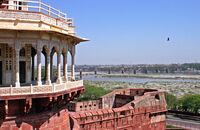 View from The Agra Fort