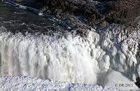 The Gullfoss waterfall (2) - Part of the lower cataract, falling 21 M.